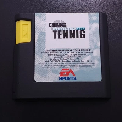 IMG International Tour Tennis (Sega Genesis 1994) Cartridge Only - Image 1 of 4