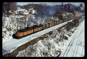 (W) ORIG TRAIN SLIDE-MILWAUKEE (MILW) 110A ACTION. - Picture 1 of 1