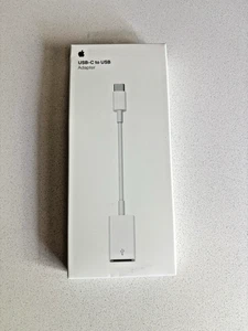 Apple USB-C to USB Adapter for Mac Model A1632 Genuine MJ1M2AM/A - Photo 1/6