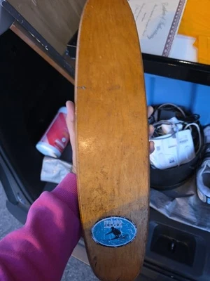 Monopatín de madera Makaha vintage años 60  Foto 1 de 4