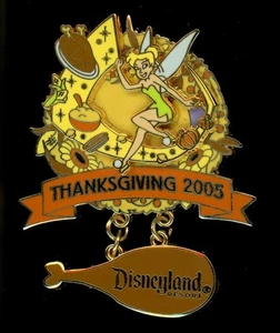 DLR Tinker Bell Thanksgiving 2005 LE Disney Pin 42532 - Picture 1 of 1
