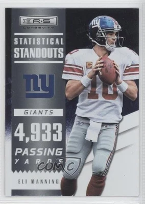 2012 Panini Rookies & Stars Longevity Statistical Standouts Eli Manning #4 - Image 1 of 2