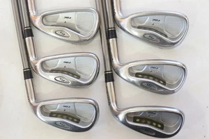TaylorMade r5 Iron Set 6pcs 5-PW M.A.S.2 5 55 Plus Flex Stiff - Picture 1 of 6