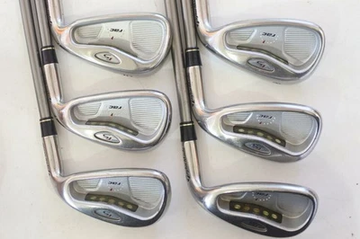 TaylorMade r5 Iron Set 6pcs 5-PW M.A.S.2 5 55 Plus Flex Stiff - Image 1 of 4
