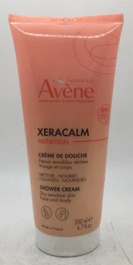 Avene Xeracalm Nutrition Face Body Dry Sensitive Skin Shower Cream, 6.7 oz - Picture 1 of 1