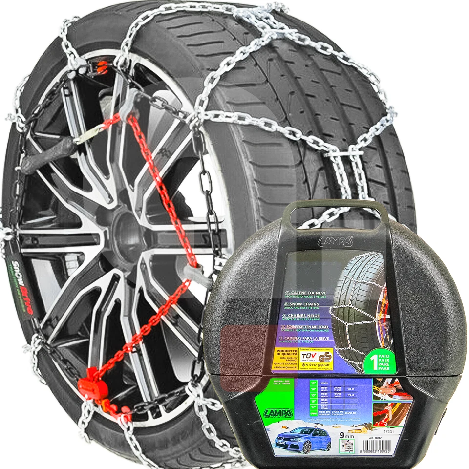 Lampa 16027 Catene neve 12 mm 2 pezzi