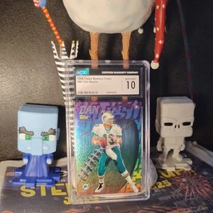 1998 Topps Mystery Finest #M2 Dan Marino – CGC 10 GEM MINT Miami Dolphins NFL - Picture 1 of 2
