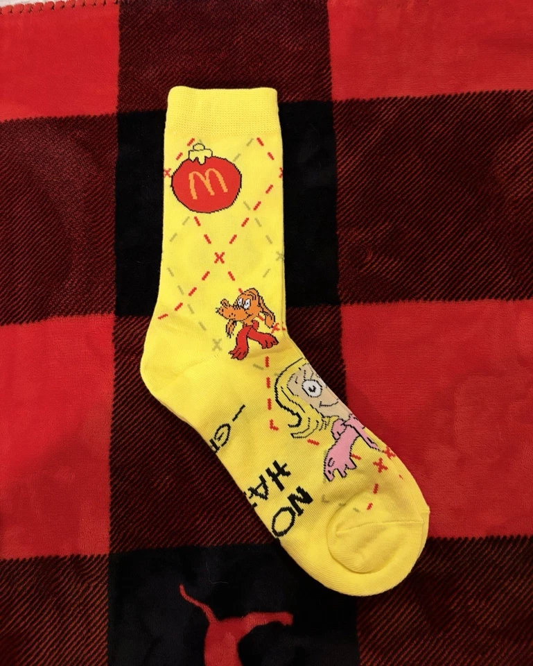 Calcetines amarillos McDonald’s Grinch nuevos Foto 1 de 1