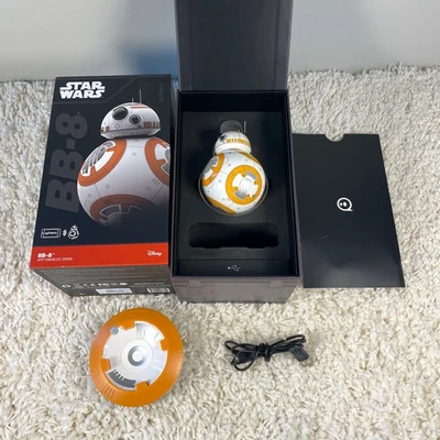 Sphero BB-8 Star Wars Droide habilitado para aplicaciones con caja Disney probado funciona Foto 1 de 4