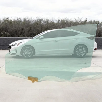 Fit Hyundai Elantra 4-Door 2016-2020 Driver Left Side Front Door Window Glass - Image 1 of 4