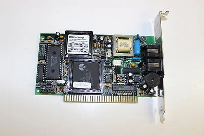 HAYES 5606AM ACCURA 14.4 + FAX ISA SHORT HALF CARD MODEM ACCURA 144 - Image 1 of 3