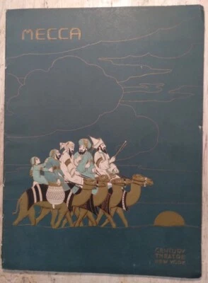 1920 Meca A Mosaic in Music and Mime Century Theatre NY programa de recuerdos Foto 1 de 4