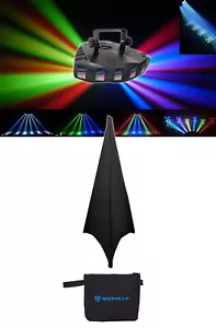 Chauvet DJ DERBY X DMX-512 Multi Color LED Derby Club Light Effect DERBYX+Scrim - Picture 1 of 11