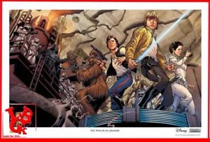 STAR WARS 01 Quesada Joe tiré à part ex libris affiche poster Panini # NEUF # - Foto 1 di 1