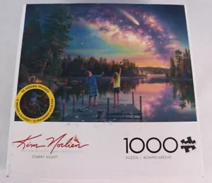 Buffalo Kim Norlien Starry Night 1000 Piece Puzzle New - Picture 1 of 5