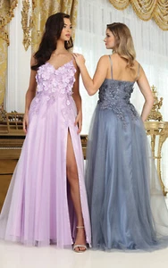 Womens Dresses For Evening Pageant Gala Long V-Neck Sleeveless Sheath Plus Size - Picture 1 of 6