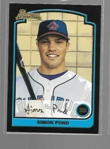 2003 Bowman Simon Pond Rookie #283 Blue Jays - Picture 1 of 1
