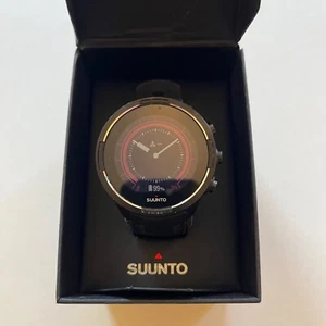 SUUNTO 9 BARO Black GPS Watch - Sapphire Glass - Wrist HR- EXCELLENT w/Box OW183 - Picture 1 of 20