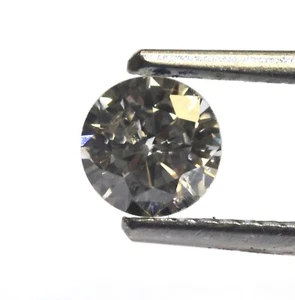 GIA loose certified .42ct H I2 Brilliant round cut Natural Diamond estate - Picture 1 of 7