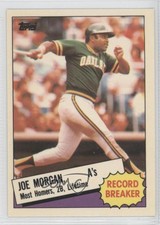 1985 Topps Record Breaker Collector's Edition (Tiffany) Joe Morgan #5 HOF