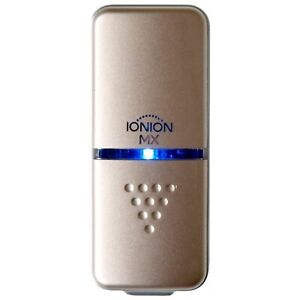 IONION MX Air Purifier Ultracompact Portable Ion Generating - Gold MADE IN JAPAN