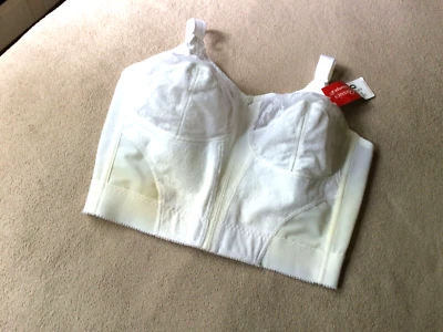 Sujetador Triumph 42D Blanco Clásicos Doreen L 02 Longline Estilo 10004926 Nuevo con etiquetas Foto 1 de 4