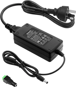 DC 12V 5A Power Supply Adapter Converter AC 220-240V Input with 5.5X2.5Mm - Picture 1 of 12