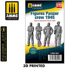 3D PRINTED Figures Panzer Crew 1945 1:72 Ammo by Mig Jimenez MIG8921