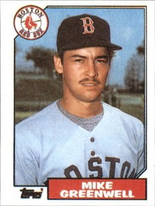 1989 Topps Doubleheader All-Stars Baseball Card #6 Mike Greenwell