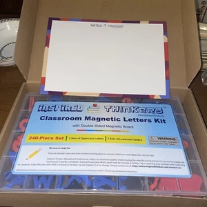 KIT LETRAS MAGNÉTICAS AULA PENSADORES INSPIRADOS 240 PIEZAS - Imagen 1 de 11