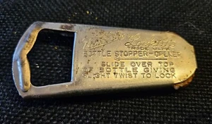 Vaughan’s Locktite Pop Beer Non-slip Bottle Opener Stopper Vintage 1940 - Picture 1 of 4