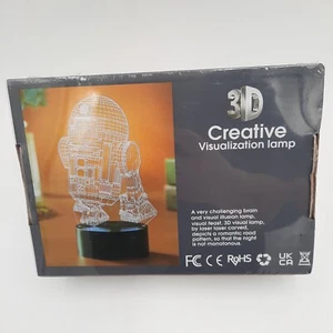 Star Wars 3D Lampe Nachtlicht Kreative Visualisierung. NEU IN VERSIEGELTER VERPACKUNG - Bild 1 von 13