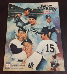 1985 New York Yankees Yearbook 36th Annual Edition Nr/Mt-Mt Condition - Picture 1 of 1