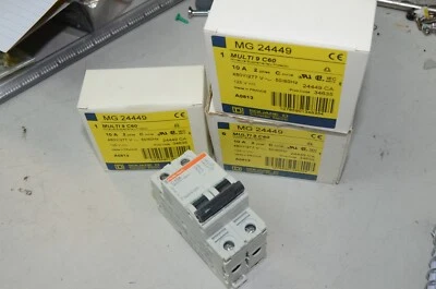 Merlin Gerin Square D MG-24449 Multi 9 C60 Circuit Breaker New Open Box - Image 1 of 2