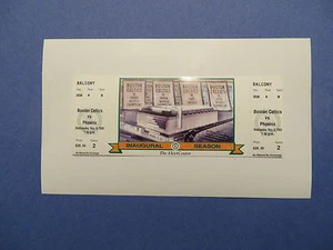  NBA BOSTON CELTICS UNUSED TICKETS INAUGURAL SEASON FLEET CENTER - Picture 1 of 2