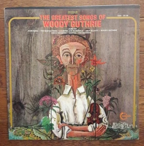 WOODY GUTHRIE Greatest Songs LP Vanguard VSD 35/36 folk vinyl Baez Odetta 2LP NM - Picture 1 of 4