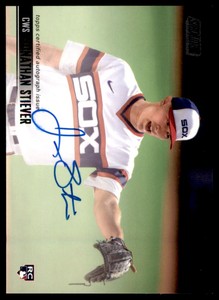 Jonathan Stiever 2021 Topps Stadium Club Black Foil RC Auto /25 #86B-JST Chicago