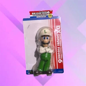 Figurina Super Mario DX SOFUBI Serie 6 FIRE LUIGI Armi incrociate 9 pollici nuova sigillata - Foto 1 di 6