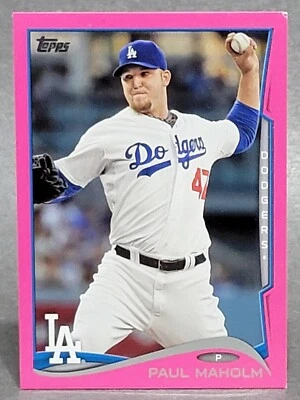 2014 Topps Update Series Pink #US-188 Paul Maholm 34/50 - Image 1 of 3