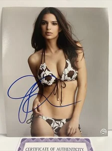 Emily Ratajkowski (Model) signed Autographed 8x10 photo - AUTO with COA - Picture 1 of 2