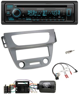 Kenwood Bluetooth DAB CD Lenkrad USB Autoradio für Renault Megane III 2009-2012 - Bild 1 von 4