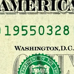 1955 March 28th Birthday Dollar 1955 March 28 Birthday Note Best Present Gift - Picture 1 of 6