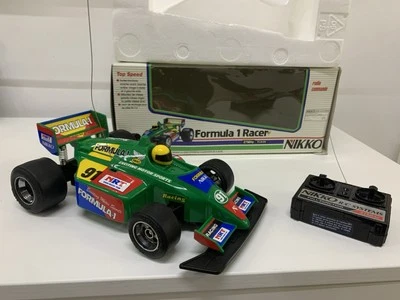 Nikko Mini Formula 1 Racer 1/20 Rc Car Vintage Rara No Taiyo Tyco Gig Bandit - Immagine 1 di 4