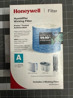 Nuevo de Lote Antiguo Original Honeywell Humidificador Filtro "A" HAC-504 Protec Tratamiento Foto 1 de 4