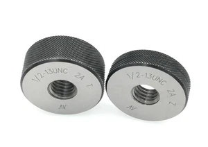 Thread Ring Gage 1/2-13 UNC 2A Thread Ring Gauge GO NOGO - Picture 1 of 5