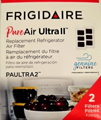 Paquete de 2 filtros de aire de repuesto para refrigerador FRIGIDAIRE Pure Air Ultra 2 Foto 1 de 4