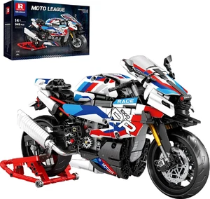 Reobrix 99040 Moto League M 1000 RR moto 949 piezas moto tecnología NUEVO EMBALAJE ORIGINAL - Imagen 1 de 8