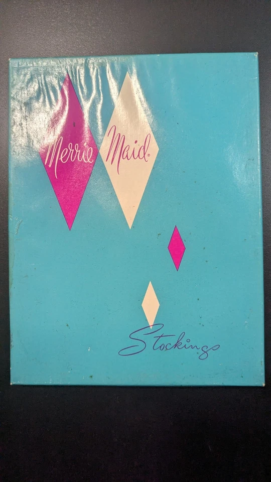 Medias Merrie Maid 600 vintage de malla sin costuras - blancas - 9 - 3 pares  Foto 1 de 3