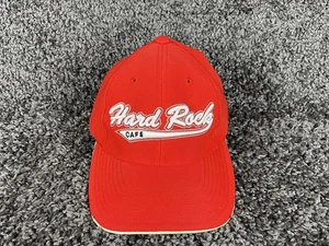 Hard Rock Cafe Oasis Tower Red Baseball Cap Hat One Size Fits All 100% Cotton - Picture 1 of 8