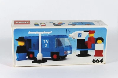 New Lego Set 664 TV Crew, Vintage 1977 - Image 1 of 4